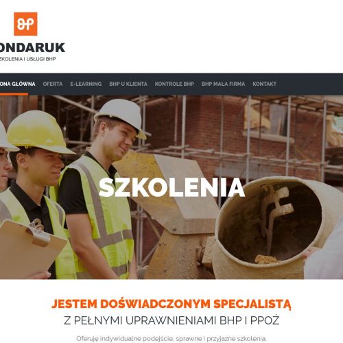Szkolenia bhp pracownik budowlany Pruszków