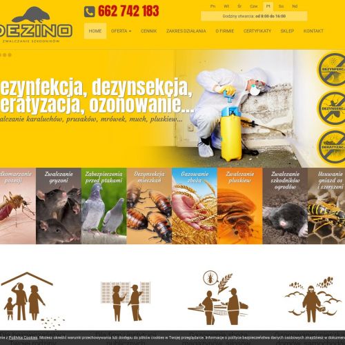 Zwalczanie robaków w mieszkaniu w Bydgoszczy