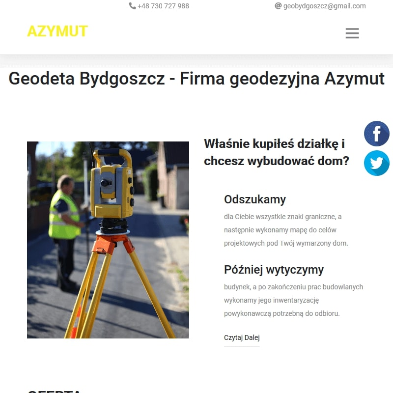 Firma geodezyjna Bydgoszcz