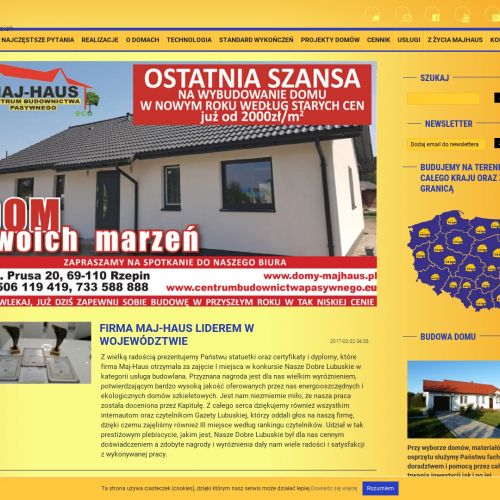 Domy energooszczędne projekty w Sulęcin