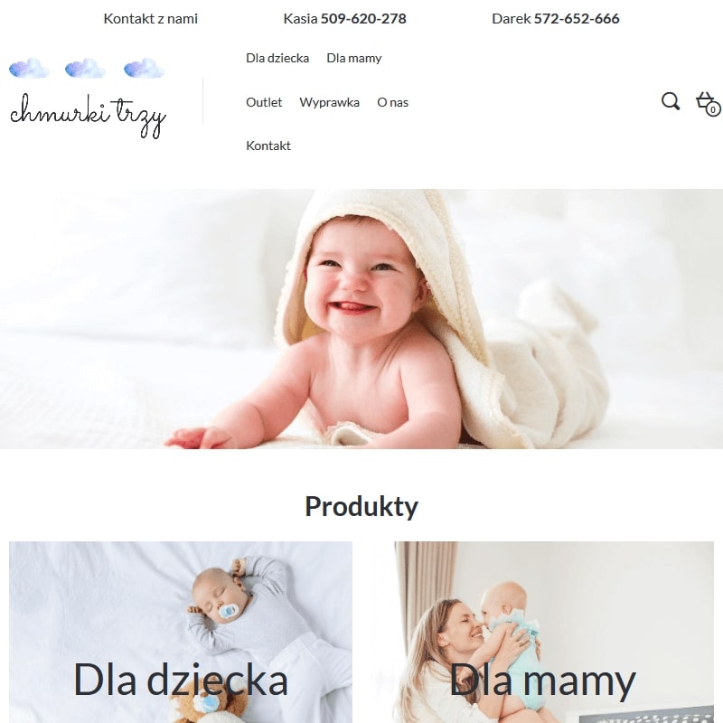 Produkty bambusowe dla niemowląt w Łodzi
