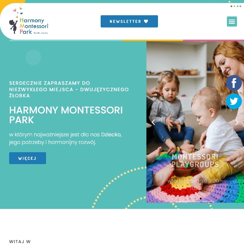 Montessori żłobek w Warszawie