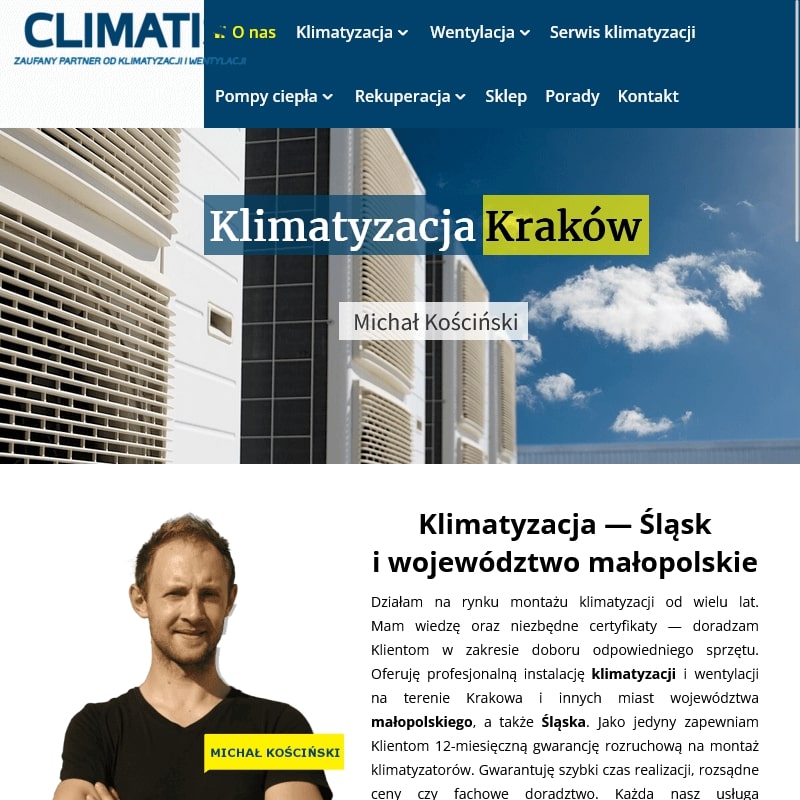 Serwis klimatyzacji Kraków