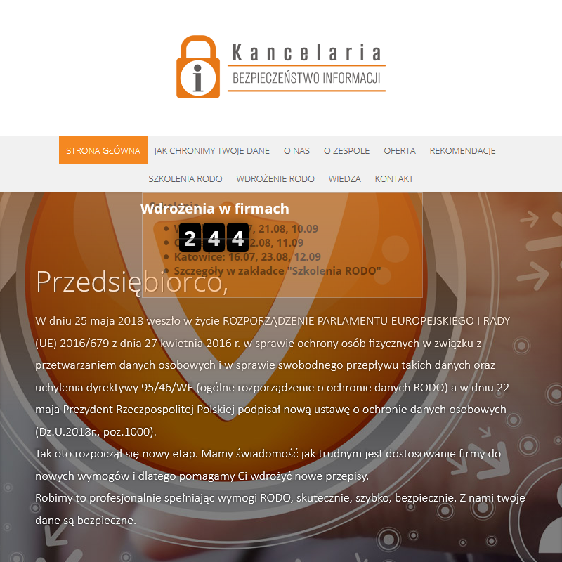 Ochrona danych osobowych w Gliwicach