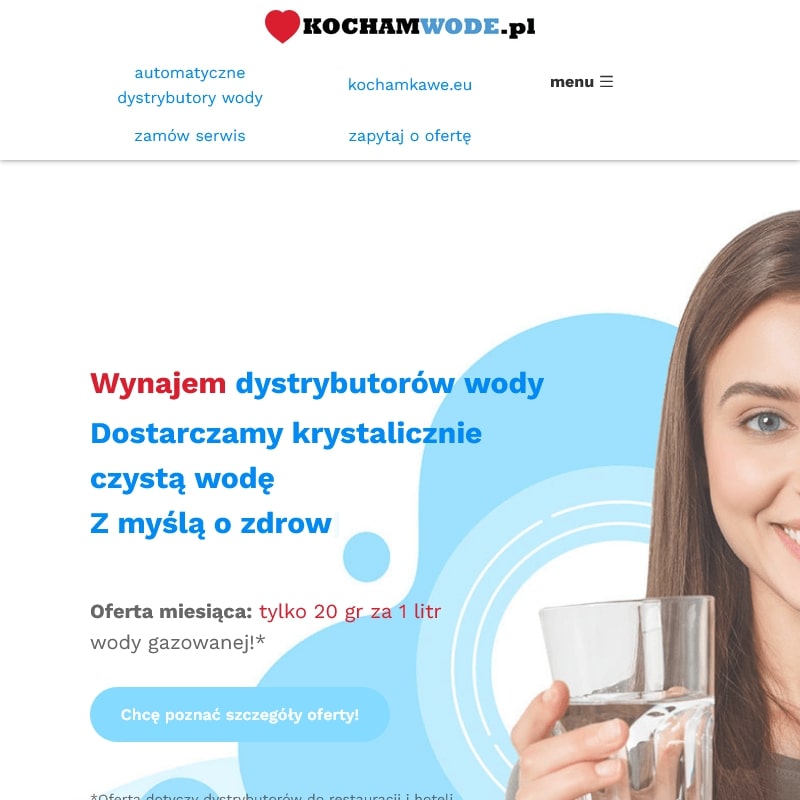 Warszawa - dystrybutor z wodą