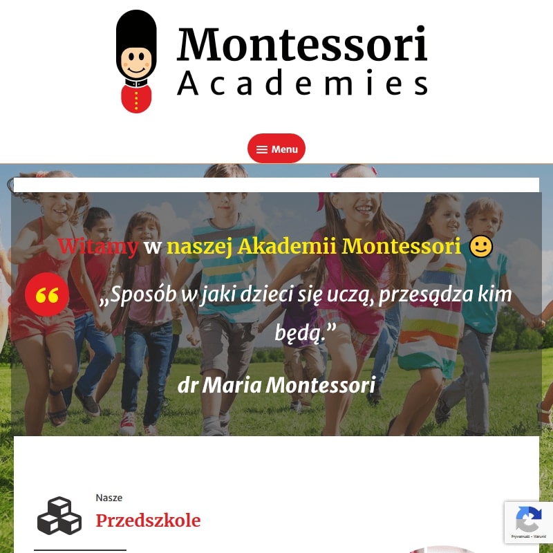Szkoła montessori w warszawie w Łomiankach