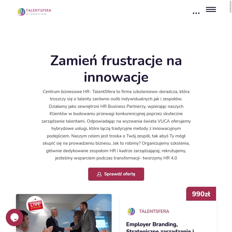 Zarządzanie zasobami ludzkimi certyfikowany kurs online - Warszawa