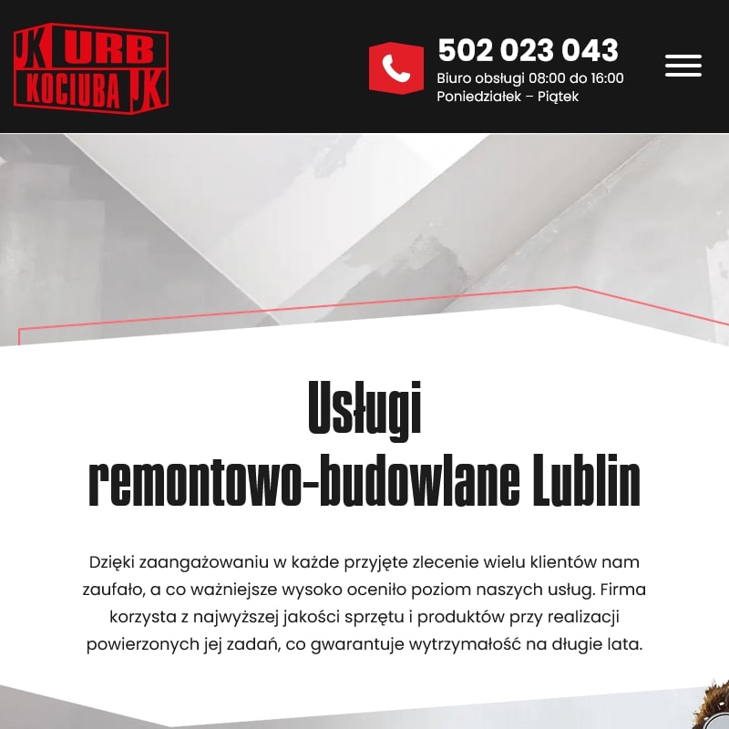 Usługi remontowo budowlane Lublin