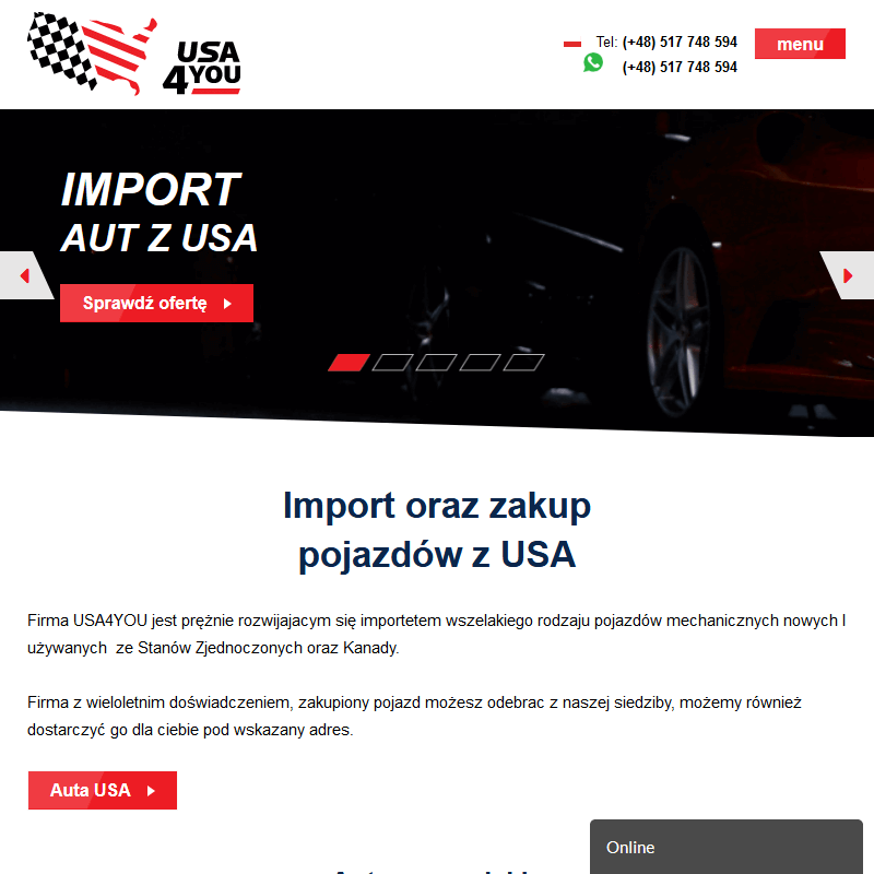 Auta ze stanów import - Kielce